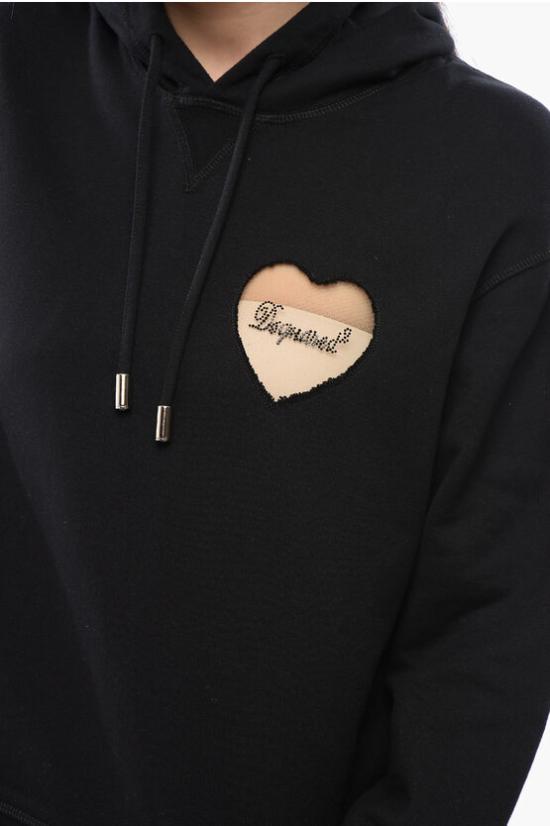  디스퀘어드2 후드 티셔츠 S75GU0519 S25551 900 Black - DSQUARED2