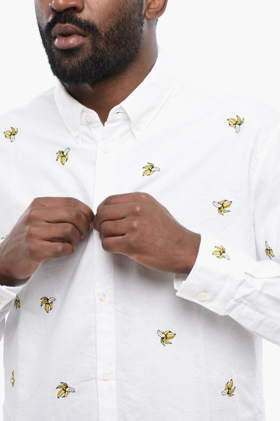  디스퀘어드2 긴팔 셔츠 S71DM0694 S52493 100 White - DSQUARED2