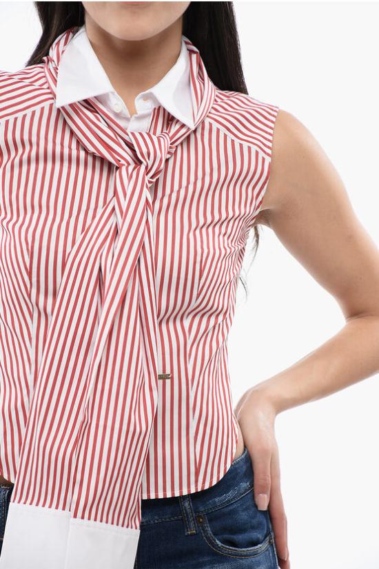  디스퀘어드2 블라우스 S72DL0744 S78581 002F Red - DSQUARED2