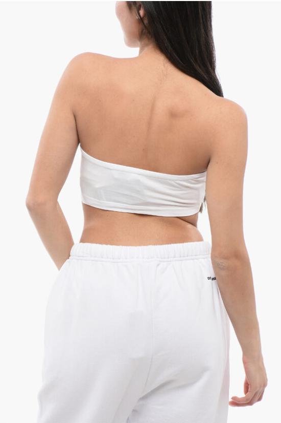  디스퀘어드2 민소매 티셔츠 S80NC0008 S24668 100 White - DSQUARED2