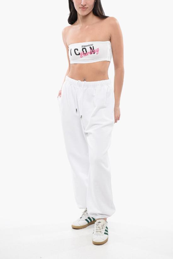  디스퀘어드2 민소매 티셔츠 S80NC0008 S24668 100 White - DSQUARED2