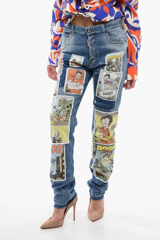  디스퀘어드2 데님 팬츠 S75LB0907 S30342 470 Light blue