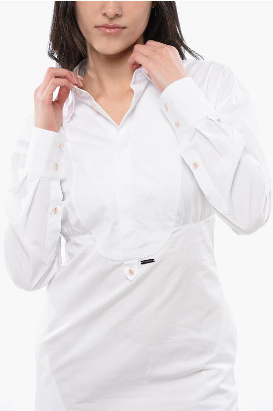  디스퀘어드2 숏 원피스 S75CV0780 S36275 100 White - DSQUARED2