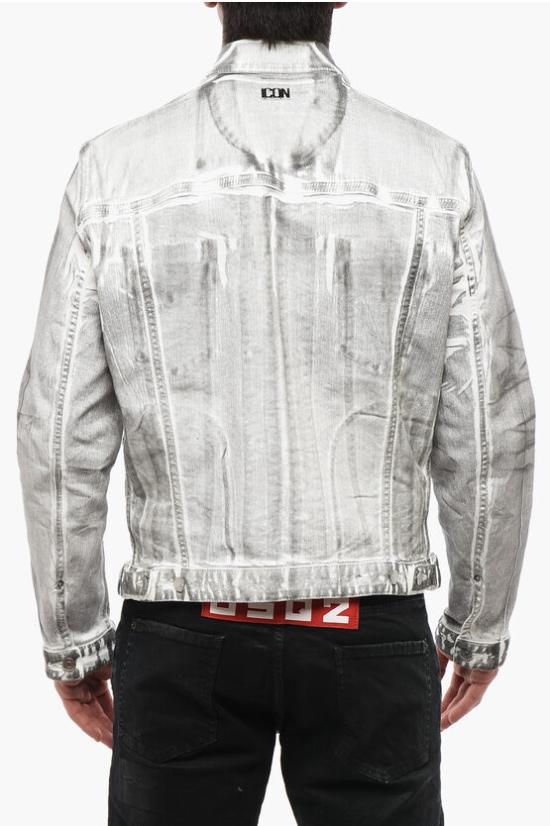  디스퀘어드2 데님 자켓 S79AM0057 S30733 963 Gray - DSQUARED2