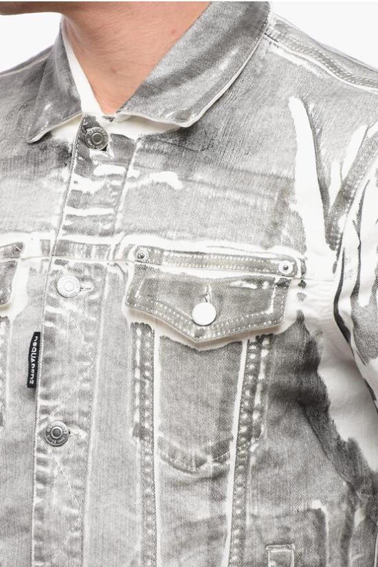  디스퀘어드2 데님 자켓 S79AM0057 S30733 963 Gray - DSQUARED2