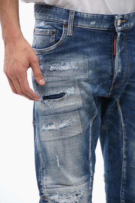  디스퀘어드2 데님 팬츠 S74LB1438 S30872 470 Blue - DSQUARED2