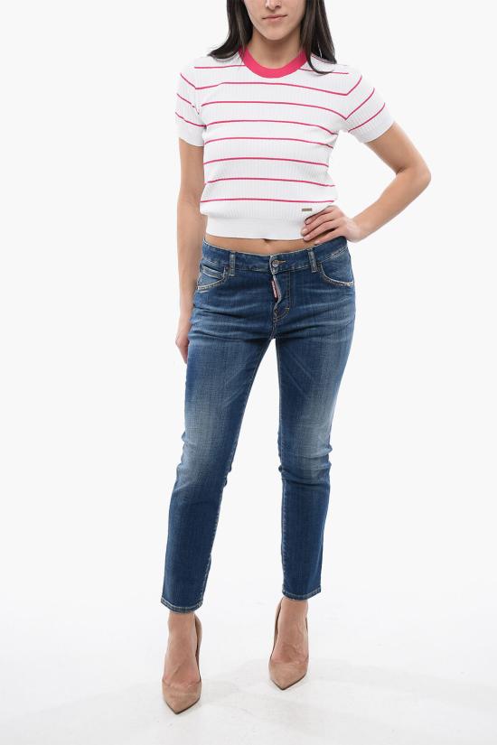  디스퀘어드2 데님 팬츠 S75LB0894 S30342 470 Blue - DSQUARED2