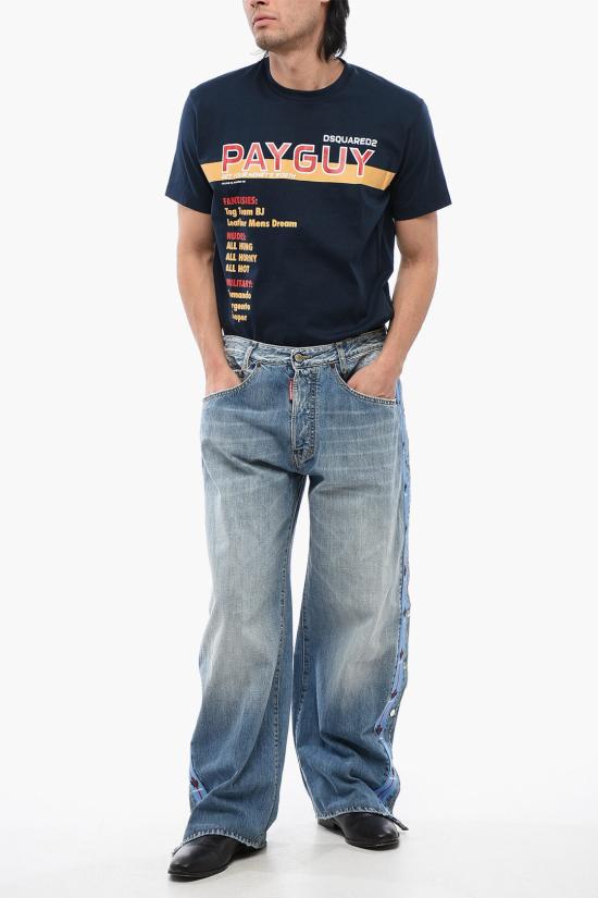  디스퀘어드2 데님 팬츠 S74LB1419 S30309 470 Blue - DSQUARED2