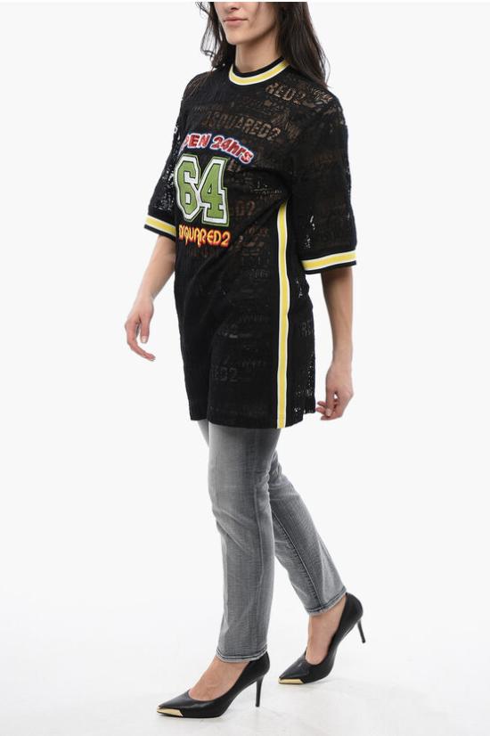  디스퀘어드2 반팔 티셔츠 S75CV0734 S78226 900 Black - DSQUARED2