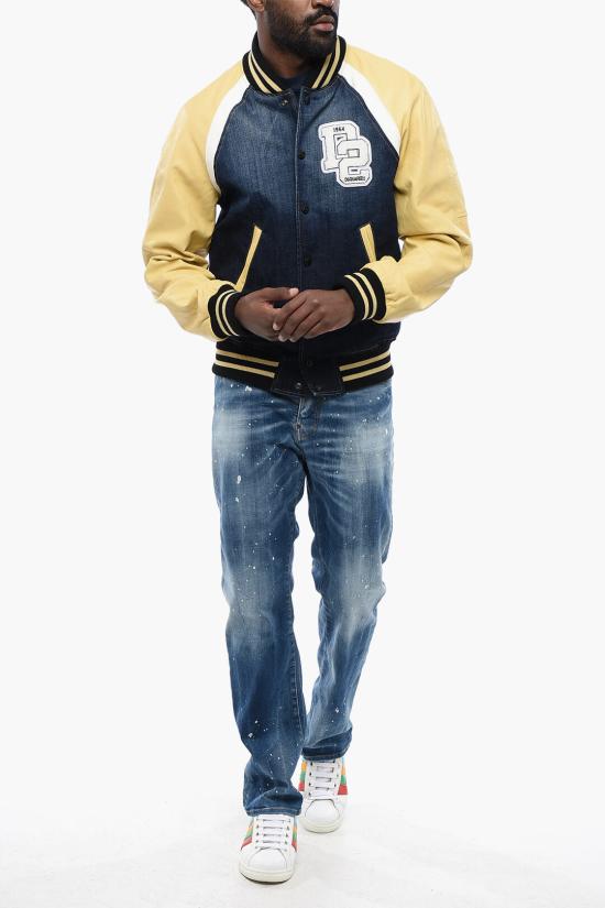  디스퀘어드2 봄버 자켓 S74AM1451 S30664 470 Yellow - DSQUARED2