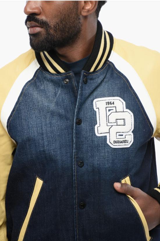  디스퀘어드2 봄버 자켓 S74AM1451 S30664 470 Yellow - DSQUARED2