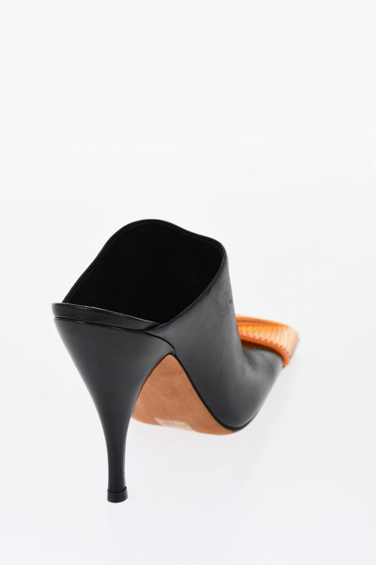  오프화이트 힐/펌프스 OWIJ038F23 LEA001 1020 Black - OFF WHITE