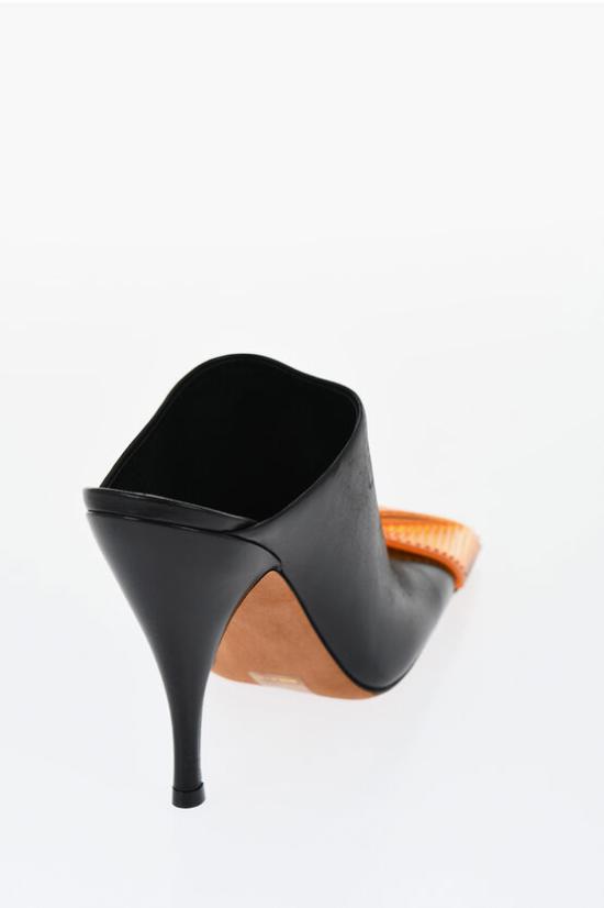 오프화이트 힐/펌프스 OWIJ038F23 LEA001 1020 Black - OFF WHITE