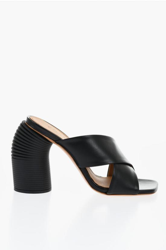  오프화이트 힐/펌프스 OWIJ043S24 LEA001 1010 - OFF WHITE