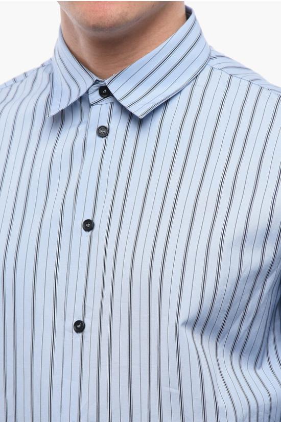  오프화이트 긴팔 셔츠 OMGE024F23 FAB004 4140 Light blue - OFF WHITE