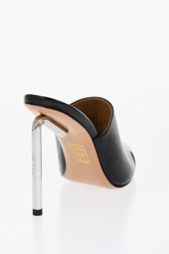  오프화이트 힐/펌프스 OWIJ036F23 LEA001 1072 Black - OFF WHITE