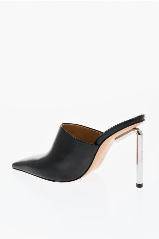  오프화이트 힐/펌프스 OWIJ036F23 LEA001 1072 Black - OFF WHITE