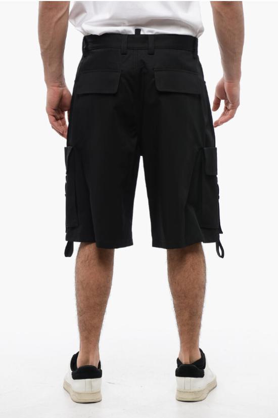  오프화이트 숏팬츠 OMCB093S24FAB0011000 Black - OFF WHITE