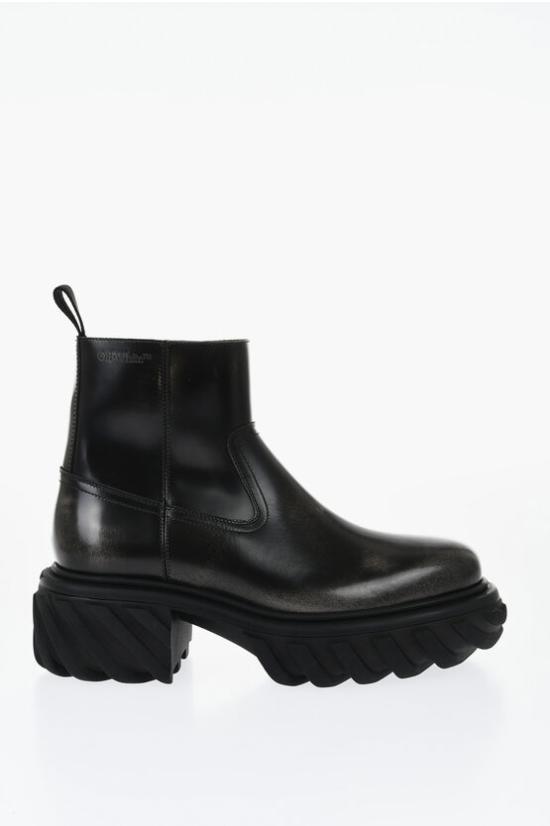  오프화이트 부츠 OMID029S24LEA0021007 Black - OFF WHITE