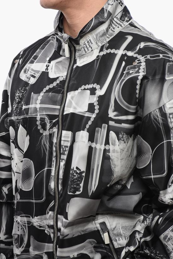  오프화이트 자켓 OMEB048S24FAB0011400 Black White - OFF WHITE