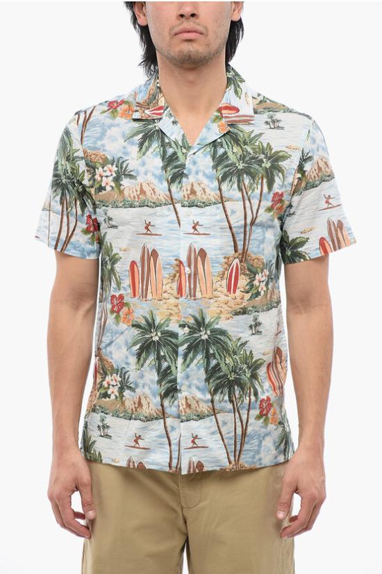  알테아 반팔 셔츠 2054020 75 R Light blue