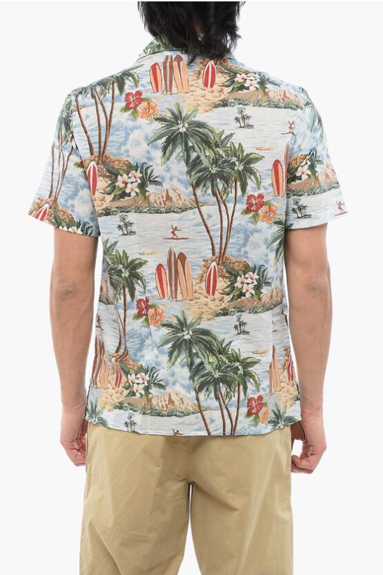  알테아 반팔 셔츠 2054020 75 R Light blue - ALTEA