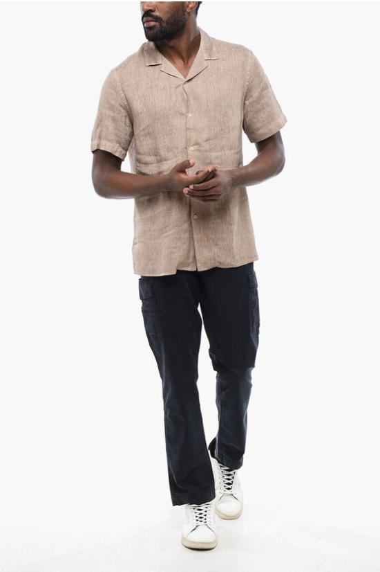  알테아 반팔 셔츠 2054008 32 R Beige - ALTEA