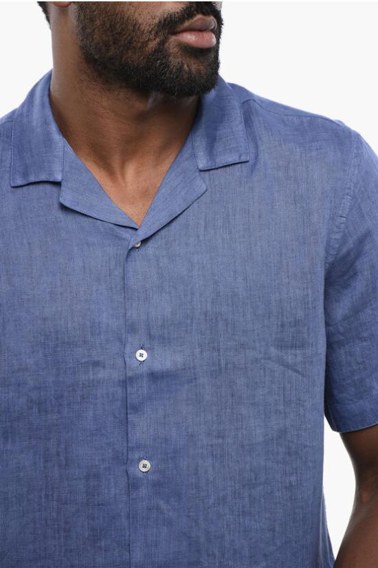  알테아 반팔 셔츠 2054008 03 R Blue - ALTEA