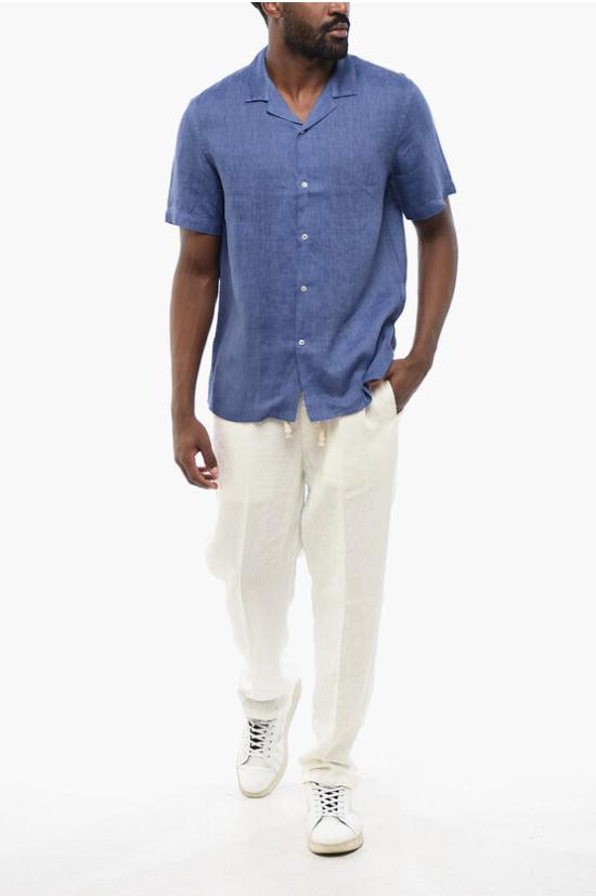  알테아 반팔 셔츠 2054008 03 R Blue - ALTEA