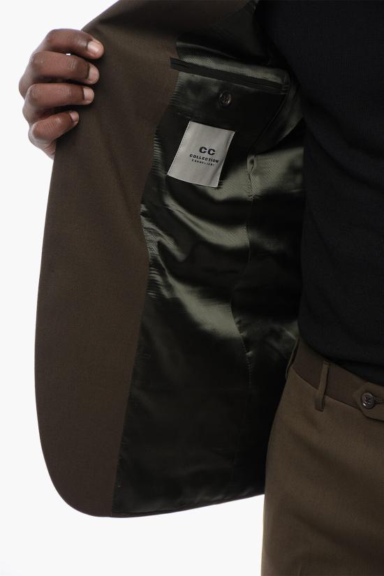  꼬르넬리아니 수트 세트 947R49 2988524 050 Military Green - CORNELIANI