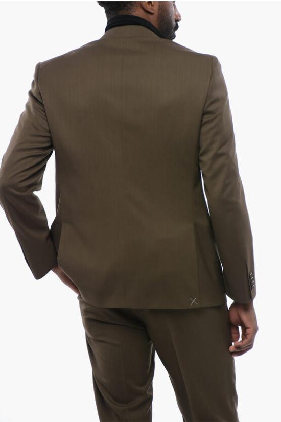  꼬르넬리아니 수트 세트 947R49 2988524 050 Military Green - CORNELIANI