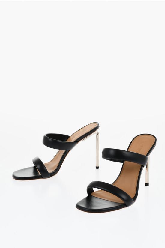  오프화이트 뮬/슬리퍼 OWIH055S24LEA0021072 Black