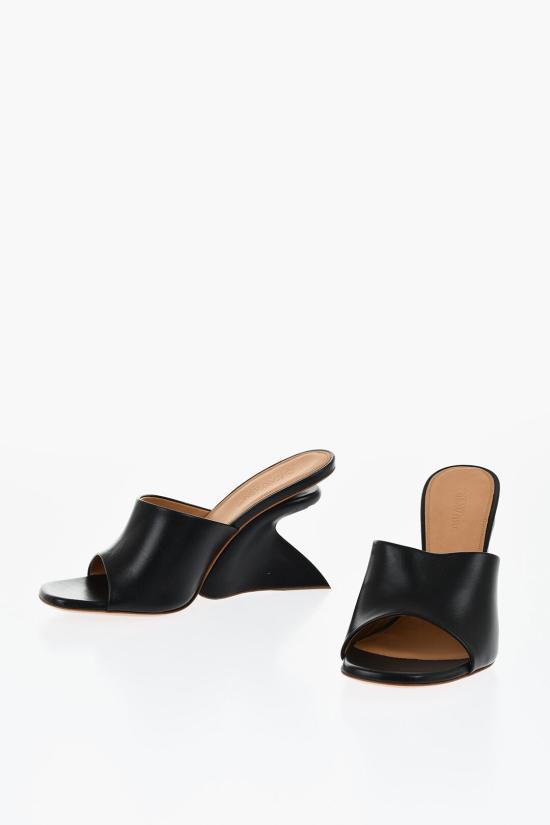  오프화이트 힐/펌프스 OWIJ042S24LEA0011010 Black