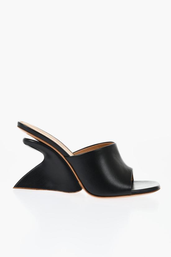  오프화이트 힐/펌프스 OWIJ042S24LEA0011010 Black - OFF WHITE