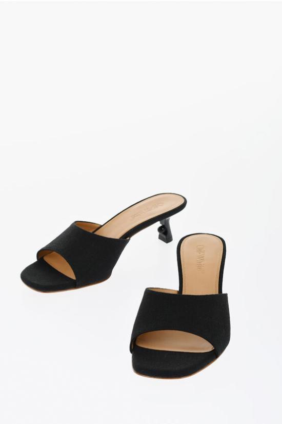  오프화이트 힐/펌프스 OWIJ027S24FAB0011009 Black