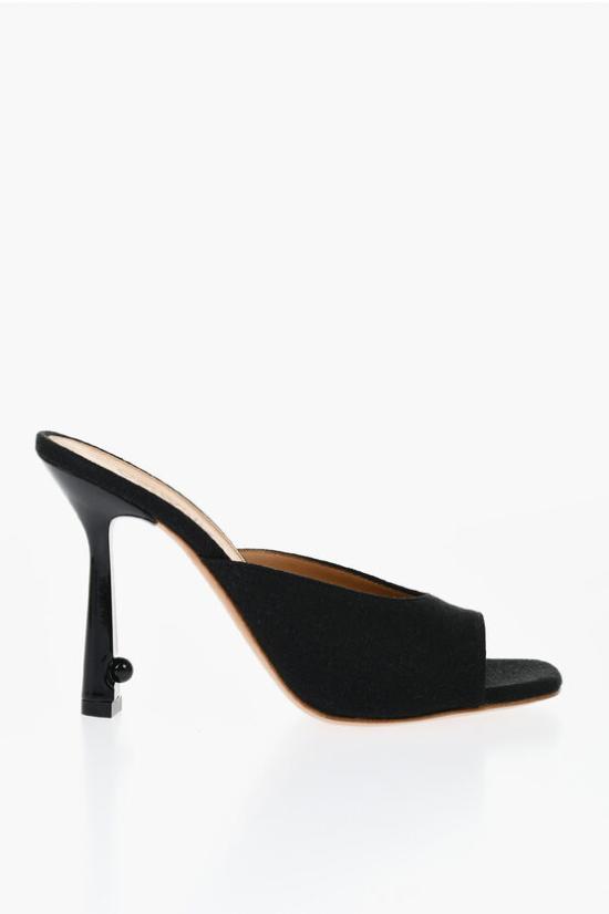  오프화이트 뮬/슬리퍼 OWIJ025S24FAB0021009 Black - OFF WHITE