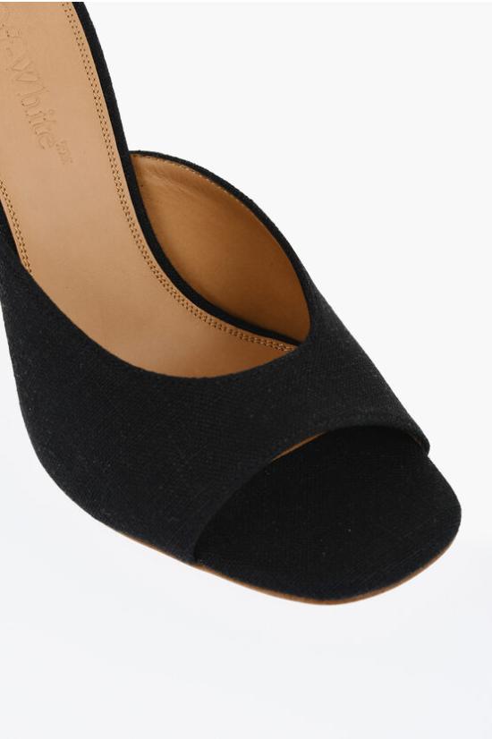  오프화이트 뮬/슬리퍼 OWIJ025S24FAB0021009 Black - OFF WHITE