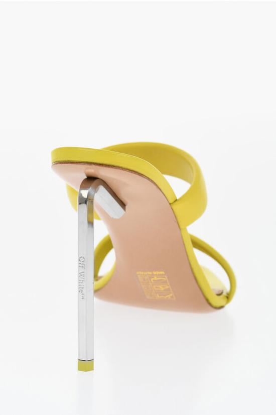  오프화이트 뮬/슬리퍼 OWIH055S24LEA0025072 Yellow - OFF WHITE