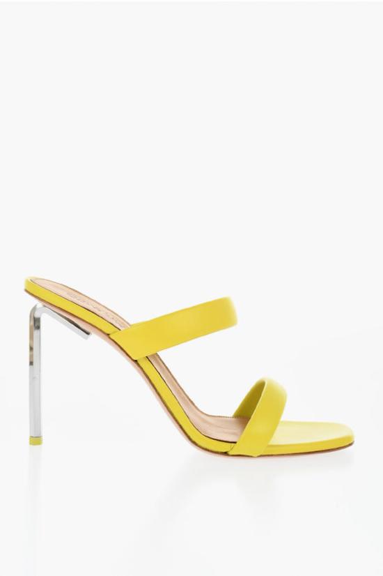  오프화이트 뮬/슬리퍼 OWIH055S24LEA0025072 Yellow - OFF WHITE