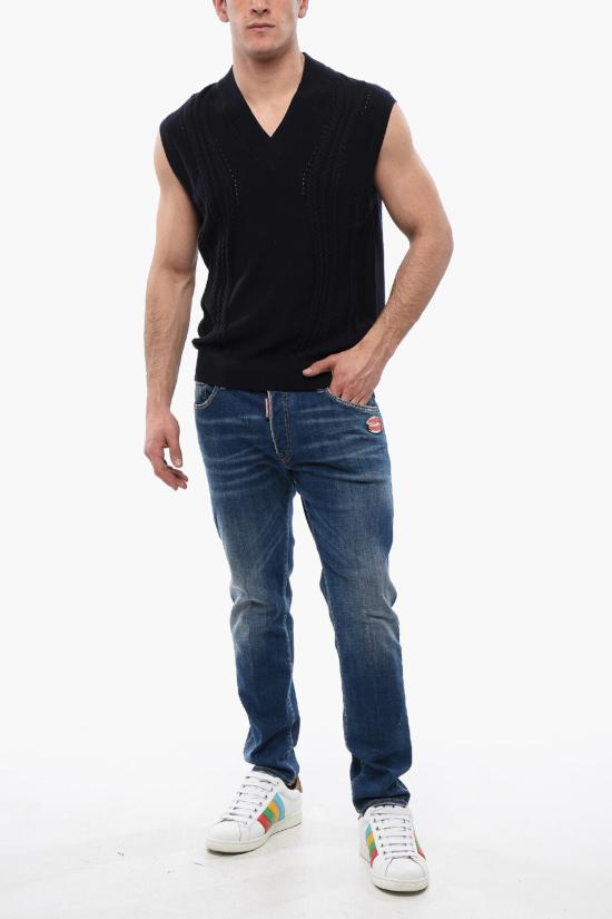  빅터앤롤프 니트 베스트 MK065 31 17323 Blue - VIKTOR & ROLF