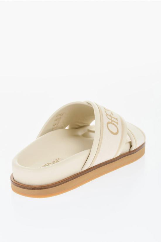  오프화이트 뮬/슬리퍼 OWIT003S24LEA0016161 Beige - OFF WHITE