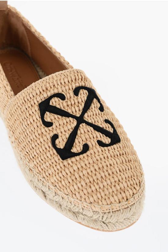  오프화이트 플랫 슈즈 OWIB018S24MAT0016110 Beige - OFF WHITE