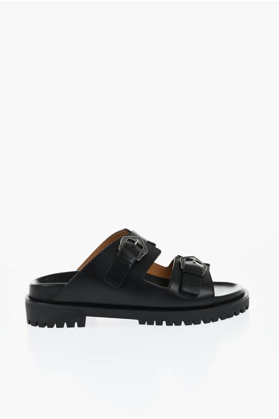  오프화이트 뮬/슬리퍼 OWIH060S24LEA0011010 Black - OFF WHITE