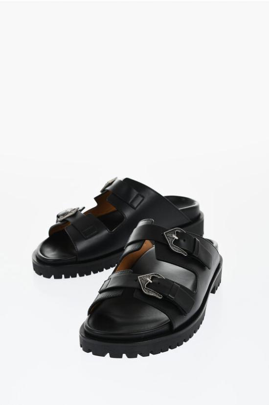  오프화이트 뮬/슬리퍼 OWIH060S24LEA0011010 Black