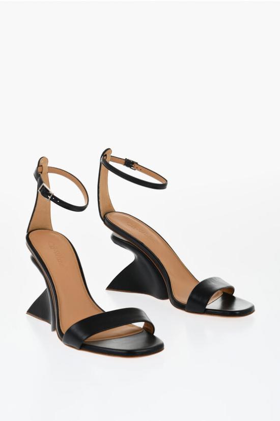  오프화이트 힐/펌프스 OWIH058S24LEA0011010 Black