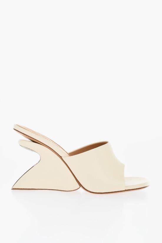  오프화이트 힐/펌프스 OWIJ042S24LEA0010303 Beige - OFF WHITE