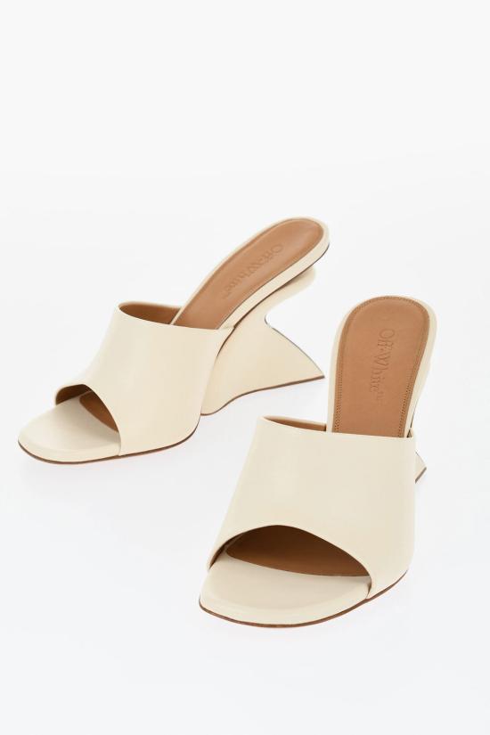  오프화이트 힐/펌프스 OWIJ042S24LEA0010303 Beige