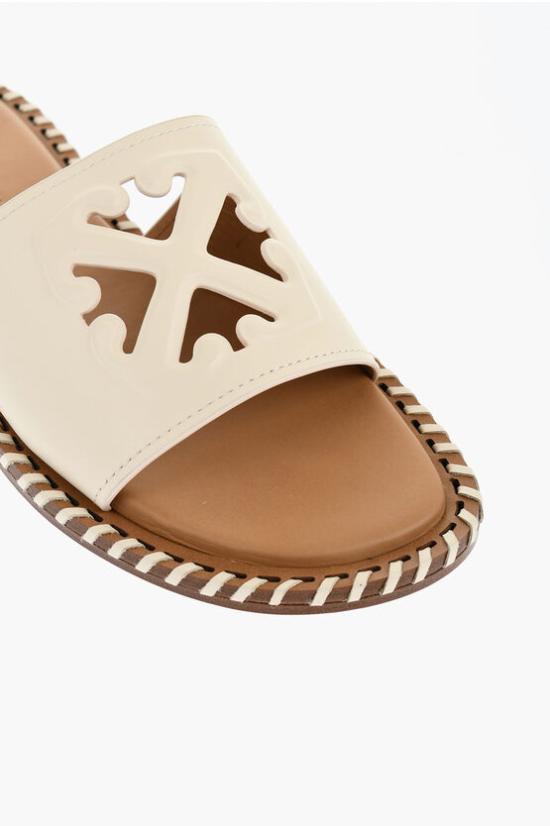  오프화이트 뮬/슬리퍼 OWIC019S24LEA0010303 Beige - OFF WHITE