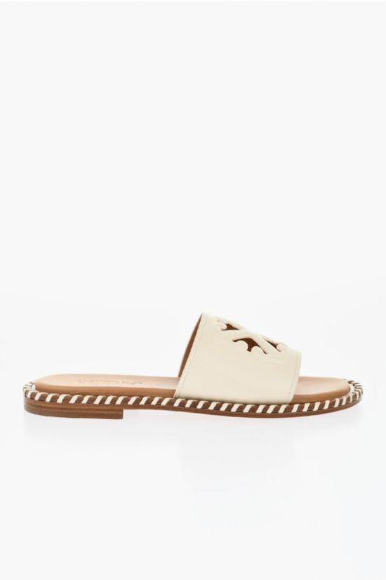  오프화이트 뮬/슬리퍼 OWIC019S24LEA0010303 Beige - OFF WHITE