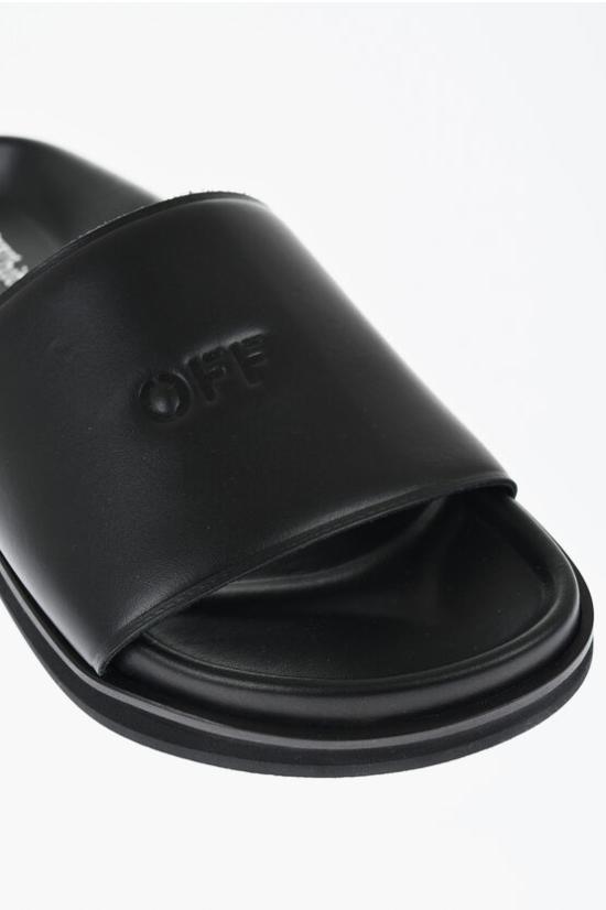  오프화이트 뮬/슬리퍼 OWIT006C99LEA0011010 Black - OFF WHITE